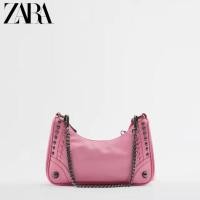 ราคา พร้อมส่ง‼️Zara แท้%ROCKER CROSSBODY BAG กระเป๋าสะพายสำหรับผู้หญิง (20653084918)