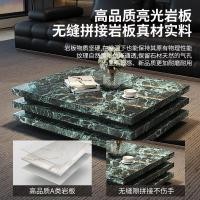 ราคา มือสอง โต๊ะกาแฟทรงสี่เหลี่ยมทำจากหินอ่อนแผ่นใหญ่ ดีไซน์มินิมอลหรูหราสไตล์อิตาลี เหมาะสำหรั (51753922878)