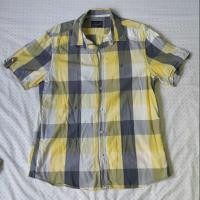 ราคา เสื้อเชิ้ตแขนสั้นมือสอง size XXL รอบอก 44" ยาว 29" (2568574011)