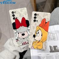 ราคา SAMSUNG สําหรับsamsung Galaxy S24 S23 S22 S21 Plus S21 S22 S23 S24 Ultraเคสโทรศัพท์น่ารักMickey Minnieซิลิโคนสแควร์ขอบนุ่ม (26810580083)