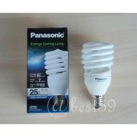 ราคา หลอดทอร์นาโด Panasonic 25W แสงสีขาว รุ่นประหยัดไฟขั้วเกลียวE-27 ของแท้100% (23741091231)