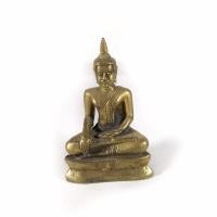 ราคา พระบูชาอู่ทอง เนื้อทองเหลือง ขนาดติดหน้ารถ (6150201172)