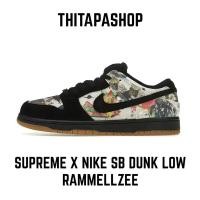 ราคา SUPREME X NIKE SB DUNK LOW RAMMELLZEE (18992687478)