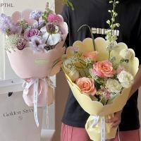 ราคา [PTHL] กระดาษห่อช่อดอกกุหลาบ กลีบดอกไม้ สําหรับงานแต่งงาน งานเลี้ยงวันเกิด DIY 5 ชิ้น (25905223806)