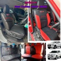 ราคา new triton ชุดหุ้มเบาะรถยนต์ เข้ารูปตรงรุ่น 4 ประตูไทรทันปี 2015-2020 (6558930039)