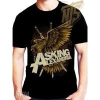 ราคา NTS 94 Asking Alexandria ROCK เสื้อยืด ลายวงดนตรี ซิลค์สกรีน ผ้าคอตตอนหนานุ่ม ไม่หดไม่ย้วย สีดำ S M L XL XXL (3091861195)