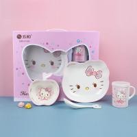 ราคา ชามน่ารักกล่องของขวัญบนโต๊ะอาหารเด็กน่ารักสนุกอาหารเกรดเด็กบนโต๊ะอาหารชุดชามถ้วยช้อนชุดของที่ระลึก (44477919469)