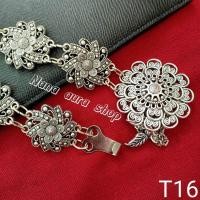 ราคา เข็มขัดสีรมดำ เข็มขัดใส่คู่กับผ้าถุง เข็มขัดชุดไทย (18969873891)