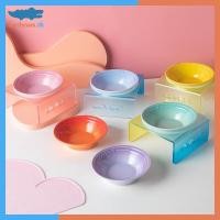 ราคา Forthewin ถาดอาหารแมวเซรามิกสไตล์นอร์ดิกพร้อมขาตั้งอะคริลิค - หลากสี th (49756055268)