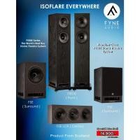 ราคา Fyne F500E Series The Wolrd's Best Buy Home Theatre System (F5E + F5E LCR + F501E) / Set (25444917726)