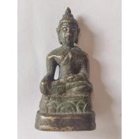 ราคา พระเชียงแสนสิงห์หนึ่ง เนื้อสัมฤทธิ์ ทองแดงเถื่อน ก้นกลวง สภาพสวยสมบูรณ์ (42900571062)