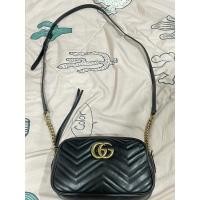 ราคา Gucci marmont 24 camera bag สีดำ (82675647)