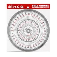 ราคา “INCA” ไม้โปรแทรคเตอร์ วงกลม No.990 (22633298938)