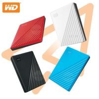 ราคา WD External Harddisk 2.5" USB 3.0 [1TB 2TB 4TB] ฮาร์ดดิสก์แบบพกพา MyPassport, HDD ประกัน Synnex 3 ปี (10605543311)