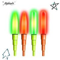 ราคา HIGHENDX 1 ชิ้น LED Fishing Float Top, Induction Luminous Fishing Float Light, Hot Super Bright Night Fishing Float Top Night Fishing (55906014858)