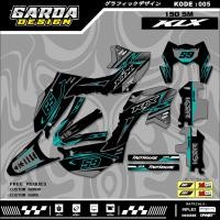 ราคา ล่าสุด KLX 150 SM Full Body Decal สติกเกอร์ 2023 - 2024 KLX 150 SM BLACK DECAL / KLX 150 NEW DECAL / KSR DECAL Custom Minimalist Super Glossy GARDA-05 (41277790749)