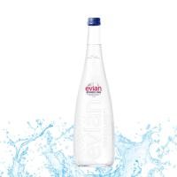 ราคา Evian Sparkling Mineral Water l เอเวียง น้ำแร่อัดก๊าซ นำเข้าจากฝรั่งเศสขวดแก้ว ขวด / 750ml. (40952320187)