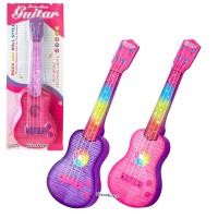 ราคา LOVES MUSIC GUITAR กีต้าร์ของเล่น กีต้าร์เด็ก กีต้าสีชมพูเครื่องดนตรีของเล่นสำหรับเด็ก สีสันสวยงาม Toy world คละสีคละลาย (19768697103)