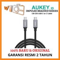 ราคา สายชาร์จ Aukey USB Type C to C 1M CB-CD5 Nylon 60W PD QC 3.0 (20096561277)