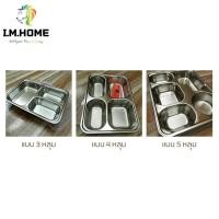 ราคา IMHome-พร้อมส่ง ถาดใส่อาหาร ถาดข้าวนักเรียน ถาดหลุม มี 3 ช่อง 4 ช่องและ 5 ช่อง ขนาด 24/28 CM ราคาถูก รุ่น XU-900 (3183970757)