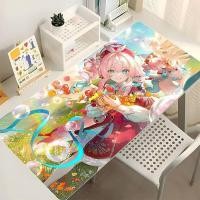ราคา Kawaii แผ่นรองเมาส์อะนิเมะน่ารักสาว Gabinete Gamer คอมพิวเตอร์ Honkai Star Rail Hyacine โต๊ะคีย์บอร์ดอุปกรณ์เสริมสําหรับเล่นเกม Mousepad (53005247116)