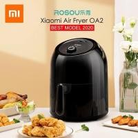 ราคา หม้อทอดไร้น้ำมัน Rosou Air fryer OA2 หม้อทอดอัจฉริยะ สามารถทอดอาหารโดนไม่ต้องใช้น้ำมัน (4438386409)