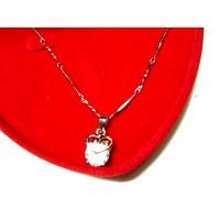 ราคา TANITTgemsสร้อยคอทองคำขาวประดับจี้รูปหัวใจLOVE ฝังเพชรโคลนนิ่งน้ำงาม. (6779454486)
