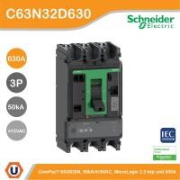 ราคา Schneider Electric Circuit breaker ComPact NSX630N 50kA/415VAC 3P 2.3 trip unit 630A | C63N32D630 (23371415252)