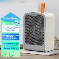ราคา 【สินค้าใหม่️】Philips เครื่องทําความร้อนขนาดกะทัดรัดพร้อมเครื่องอุ่นมือ AHR2124 1500W (52103440463)