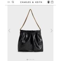 ราคา CHARLES&KEITH รุ่น Duo Double Chin Holo bag Black งานเข้าใหม่แล้วจ้าาา งานShop แท้ (19771538420)