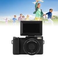 ราคา LocalCamera-th 5K Digital Camera 64MP 18X ซูม 3 นิ้วหน้าจอพลิกความงาม WiFi ด้วยแสงไฟ LED สำหรับการเดินทางเซลฟี่ (43223155065)