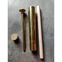 ราคา ตะบันตำหมากทองเหลือง#ทองเหลืองแท้100%#(ยนตำหมาก) (51306040728)