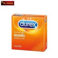 ราคา ถุงยางอนามัย ดูเร็กซ์ เซนเซชั่น ผิวไม่เรียบ แบบปุ่ม บรรจุ 3 ชิ้น/กล่อง ขนาด 52 มม Durex Sensation condom size 52mm 3pcs (40011750294)