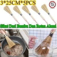 ราคา 5ชิ้น3*25ซม.แปรงกระทะ/ไม้กวาดกระทะ/ไม้กวาดกระทะ/แปรงกระทะไม้ไผ่/ไม้กวาดกระทะไม้ไผ่/กระทะทําความสะอาดไม้กวาด/กระทะไม้ไผ่-หวายทนทานกระทะไม้กวาดแปรงไม้กวาดจากไม้ไผ่และธร หวายหวาย (55304490838)