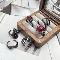 ราคา [ขายร้อน] สไตล์สีเข้มงูรูปร่างแมงมุมคนต่างด้าวพังก์เปิดแหวนหญิงฮิปฮอปการออกแบบเฉพาะแหวน/ซอง 2.2 (57855743256)