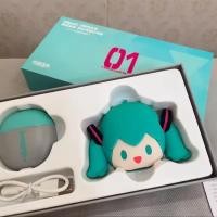 ราคา POPO Series Hatsune Miku หูฟังบลูทูธไร้สาย True Anime Collaboration การออกแบบพิเศษของขวัญสะสมโดย BilibiliGoods (44950296759)