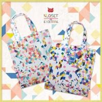 ราคา Kloset Etcetera กระเป๋าผ้า ลาย Pixel ของแท้ (28850355131)