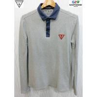 ราคา GUESS แท้ เสื้อยืดโปโลแขนยาวเทา (3308473455)