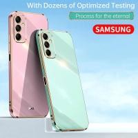 ราคา SAMSUNG สําหรับSamsung Galaxy A56 A36 A26 A55 A35 A06 A25 A16 A15 5G 2025 เคสโทรศัพท์ซิลิโคนชุบนุ่มเรียบสแควร์กันกระแทกสําหรับSAMSUNGA15 4G SamsungA16 ฝาหลัง (25704429176)