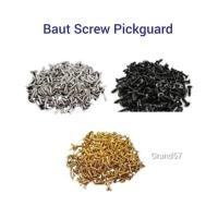 ราคา Fender Stratocaster Strat Squier Tele LP Bass Gibson SG แผ่นหลังกีตาร์ Pickguard Screw Bolt (40205653361)