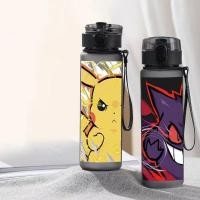 ราคา แก้วมักพลาสติก พิมพ์ลายการ์ตูนโปเกม่อน Pikachu Gengu ขนาด 550 มล. เกรดอาหาร สําหรับเด็กนักเรียน (12099267378)