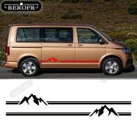 ราคา สําหรับ VOLKSWAGEN VW TRANSPORTER T4 T5 T6 zq005 CAMPER VAN MOUNTAIN รถลายสติกเกอร์ด้านข้างไวนิล GRAPHICS Auto DIY Decals 2 ชิ้น (46654999721)