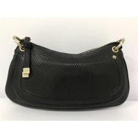 ราคา กระเป๋ามือสอง ของแท้ ANNE KLEIN NEW YORK สีดำ หนังแท้ ขนาด 10 นิ้ว พร้อมส่ง (15149480556)