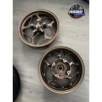 ราคา ล้อแม็กเปล่า PCX160 ABS มือสองแท้ศูนย์ไม่คตดุ้ง (41812201293)