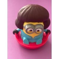 ราคา McDonald's Happy Meal Minion Figure - มินเนี่ยนผมบ็อบในเลื่อนสีแดง (55153300591)