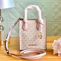 ราคา พร้อมส่ง MICHAEL KORS Mercer Extra-Small Logo and Leather Crossbody Bag (27476742324)