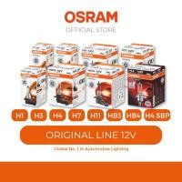 ราคา OSRAM หลอดไฟฮาโลเจนทุกขนาด H1/H3/H4/H7/H11/HB3/HB4/H4-SBP (12V/1 Pc) (52604664836)