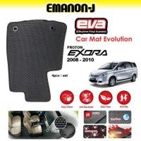 ราคา Emanon-J Eva Evolution พรมปูพื้นรถยนต์ป้องกันแบคทีเรียไร้กลิ่น Proton Exora - สีดํา (4 ชิ้น) (50454996502)