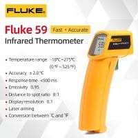 ราคา FLUKE F59/F59E ปืนวัดอุณหภูมิอินฟราเรดอุตสาหกรรมแบบไม่สัมผัสความแม่นยําสูง (52201601173)