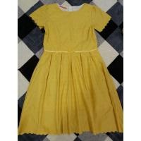 ราคา ชุดทำงานสีเหลือง เดรสสีเหลือง (10603956087)